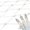 Northlight 2&#x27; x 8&#x27; Clear Mini Net Style Column Christmas Lights, White Wire